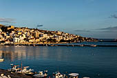 Sitia, the hill above the harbour lies the restored Kazarma or Venetian fortress. 